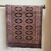 Brown/Navy Med Geometric Pakistani Rug