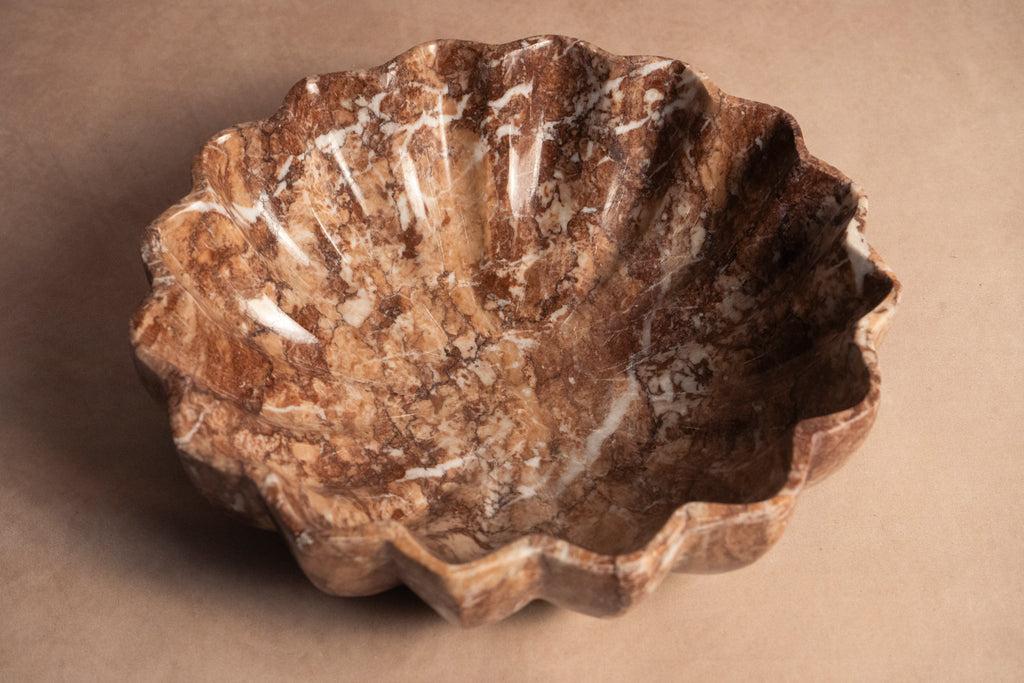 Fluted Bowl - Marina Pink