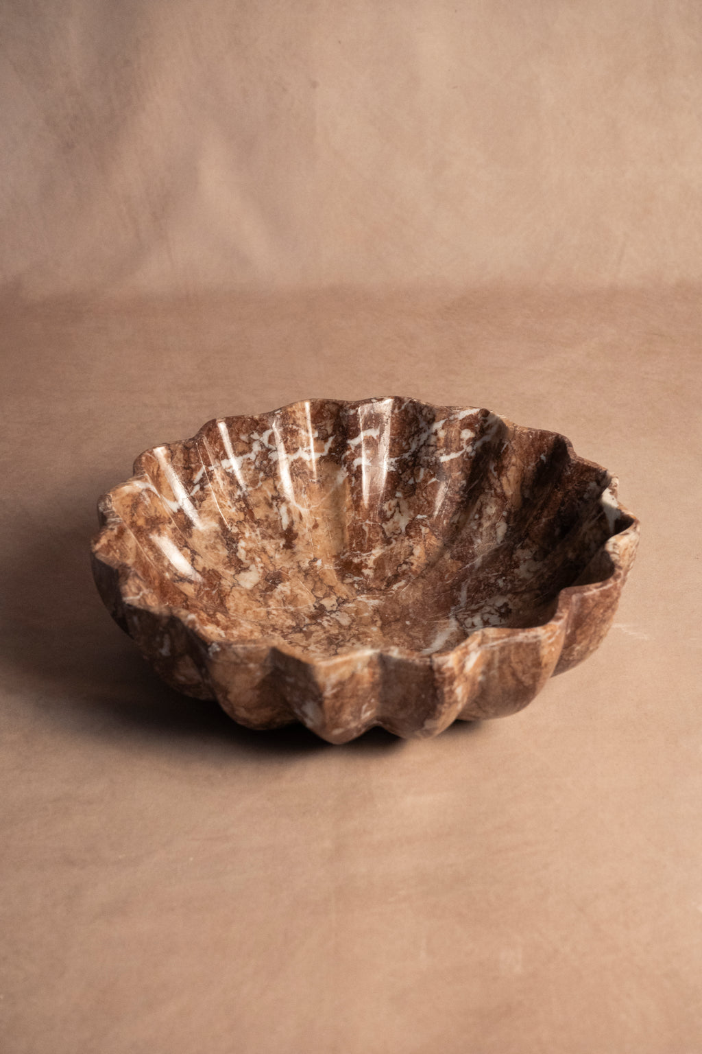 Fluted Bowl - Marina Pink