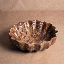 Signature Fluted Bowl - Marina Pink