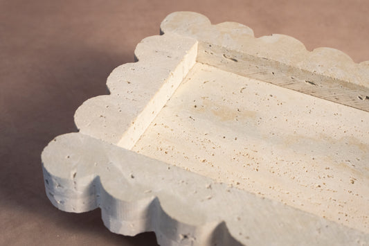 Vanity Tray - Travertine