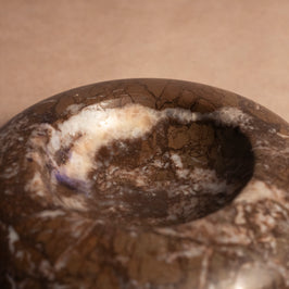 Donut Jewelry Dish - Dark Marina Pink Marble