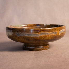 Bespoke Onyx Pedestal Bowl - Onyx