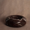 Donut Bowl - Red Zebra - Marble