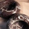 Donut Bowl - Red Zebra - Marble