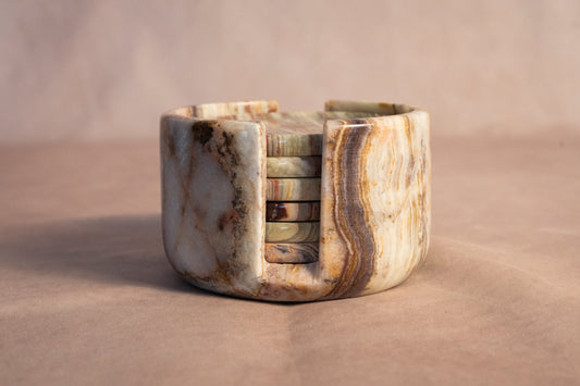 Coaster Set - Onyx