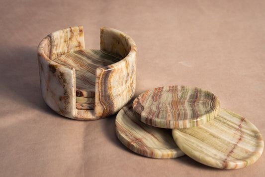 Coaster Set - Onyx