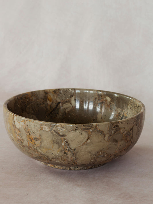 Oceanic Stone Serving Bowl – Large