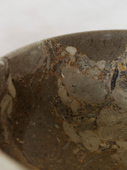 Oceanic Stone Serving Bowl – Large