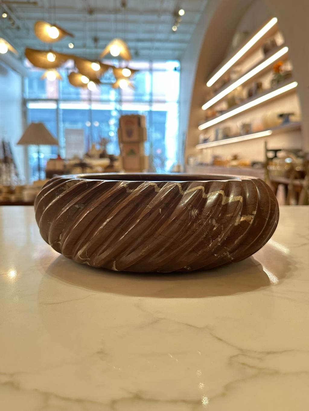 Swirl Chocolate Bowl - Marble