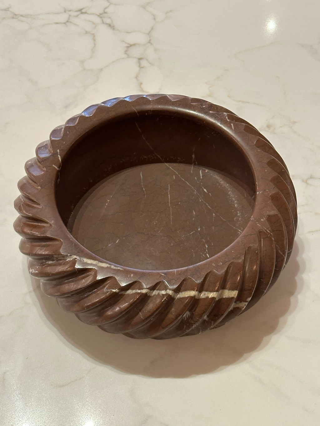 Swirl Chocolate Bowl - Marble