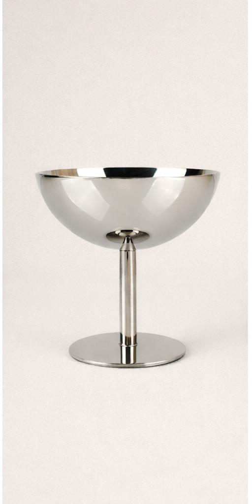 Stainless Steel Vintage Inspired Dessert Flute