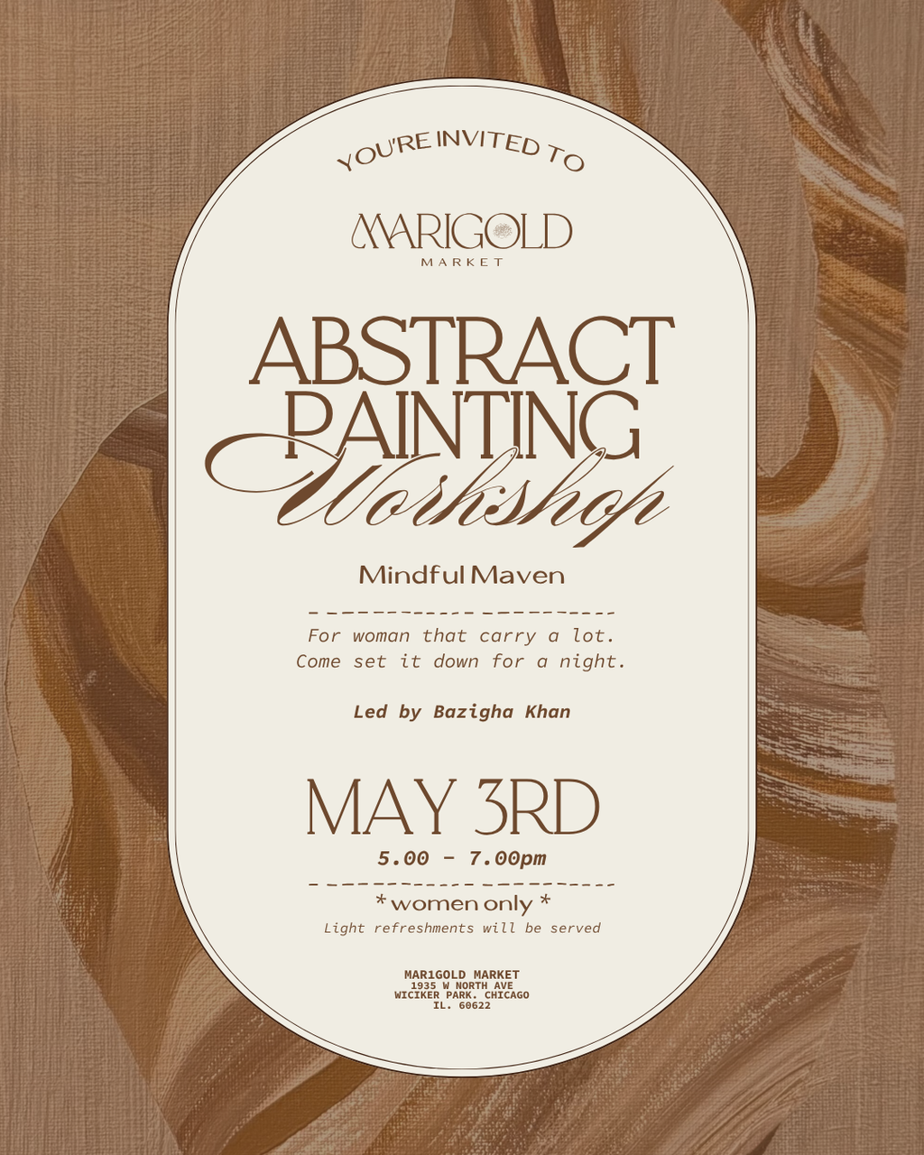 Mindful Maven | Abstract Painting Workshop