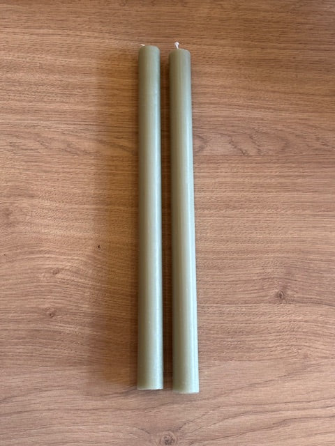 Color Studio Straight Candle - Sage (Tall)