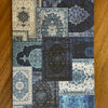 Boho Notebook - Blue patchwork