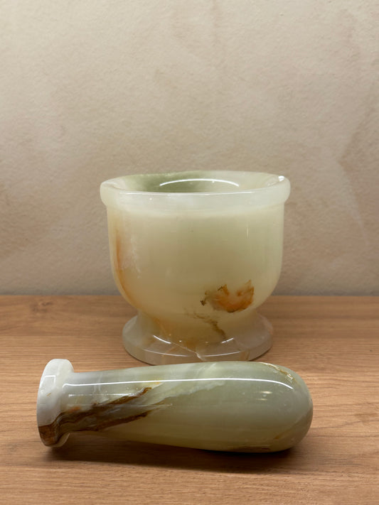 Onyx Mortar and Pestle