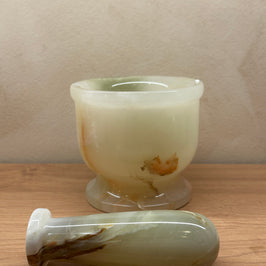 Onyx Mortar and Pestle