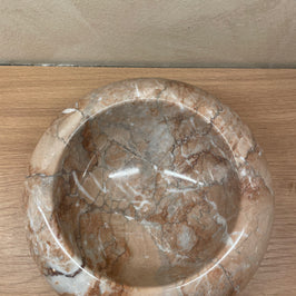Signature Deep Donut Dish - Light Marina Pink - Marble
