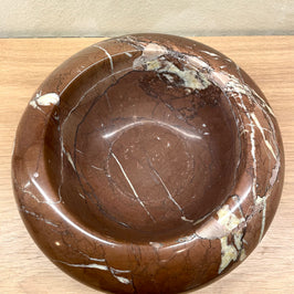 Signature Deep Donut Dish  Marina Pink Marble
