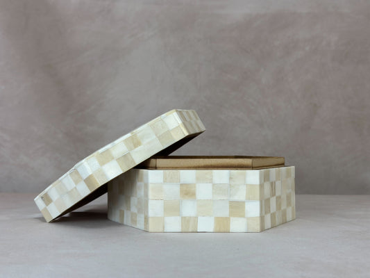 Checkered Jewelry Box