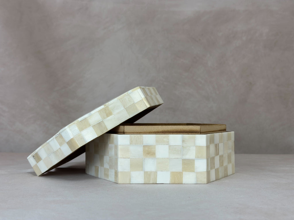 Checkered Jewelry Box