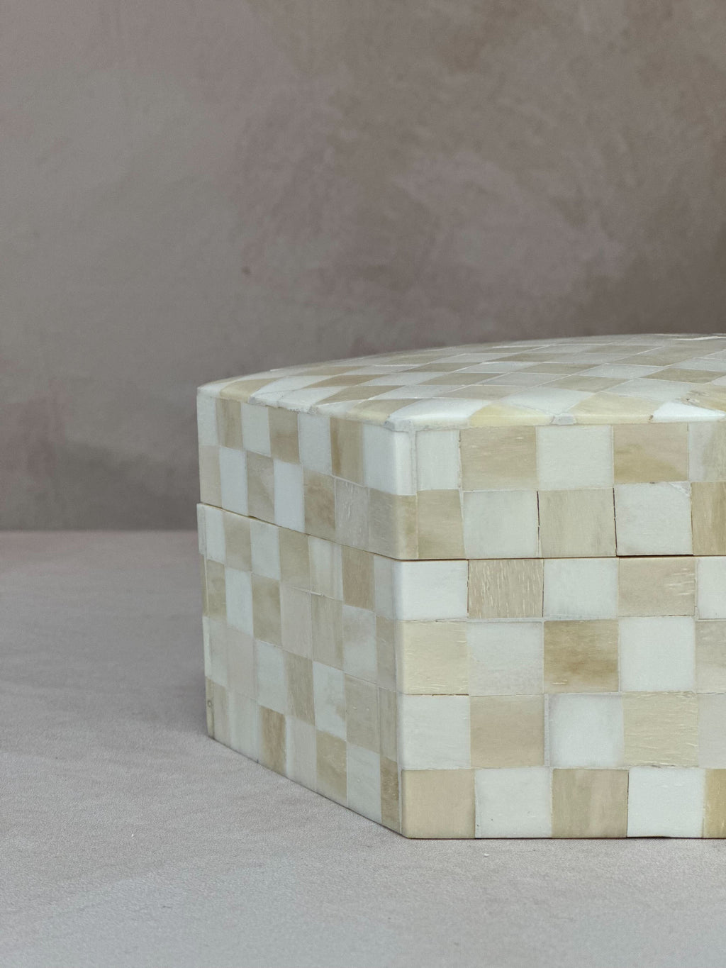 Checkered Jewelry Box