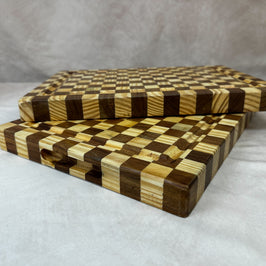 End Grain Checkered Cutting Board
