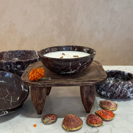 Red Zebra Levanto Bowl Candle