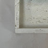 Classic Vanity Tray - Rectangular - Travertine
