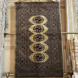Silk Rug - Tapestry - 2' x 3.5' - 021