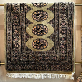 Silk Rug - Tapestry - 2' x 3.5' - 021