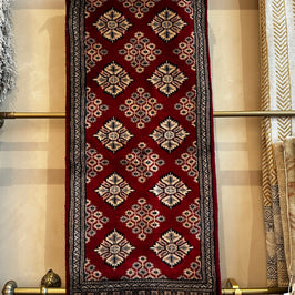 Silk Rug - Tapestry - 1.5" x  3.5" - 019