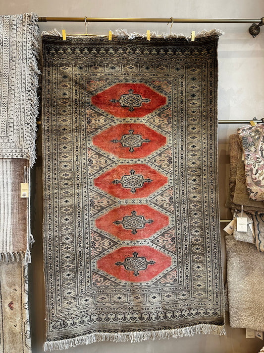 Silk Rug - Tapestry - 3' x 5' - 015