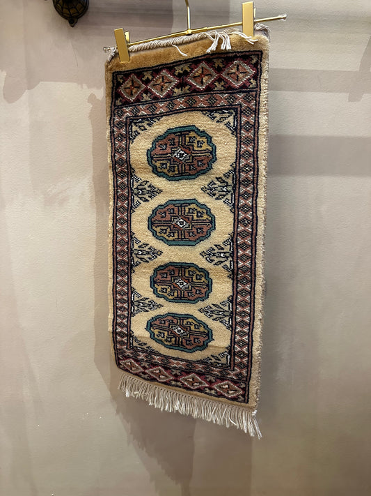 Silk Rug - Tapestry - 1' x 2' - 001