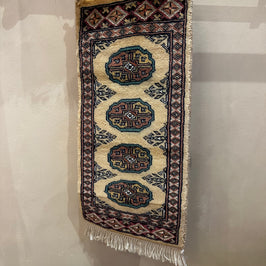 Silk Rug - Tapestry - 1' x 2' - 001
