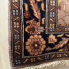 Silk Rug - Tapestry - 2.5' x 4' - 006