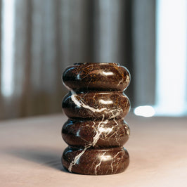 Red Marble Bubble Vase - Premium home décor piece