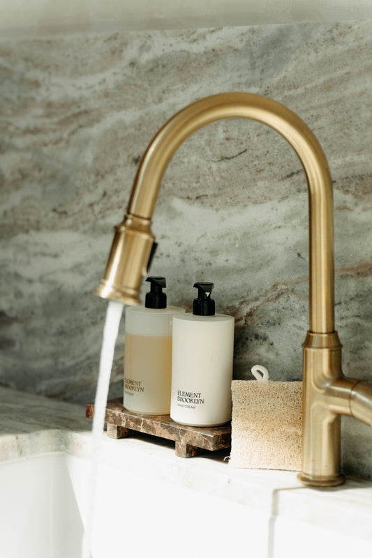 Brown Marble Riser