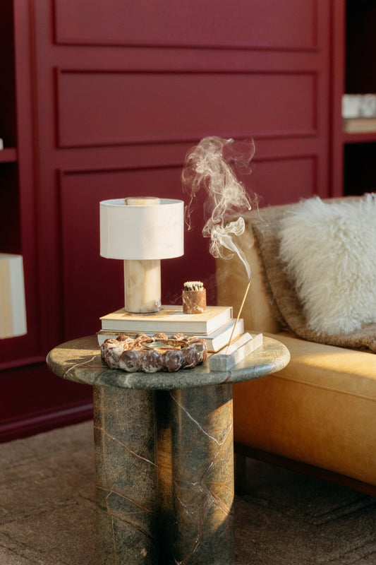 Calacatta Viola Marble Incense Holder