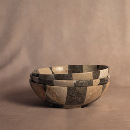 Classic Checkered Bowl - Large