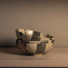 Classic Checkered Bowl - Large