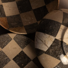 Classic Checkered Bowl - Large