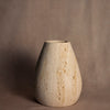 Rounded Vase - Travertine