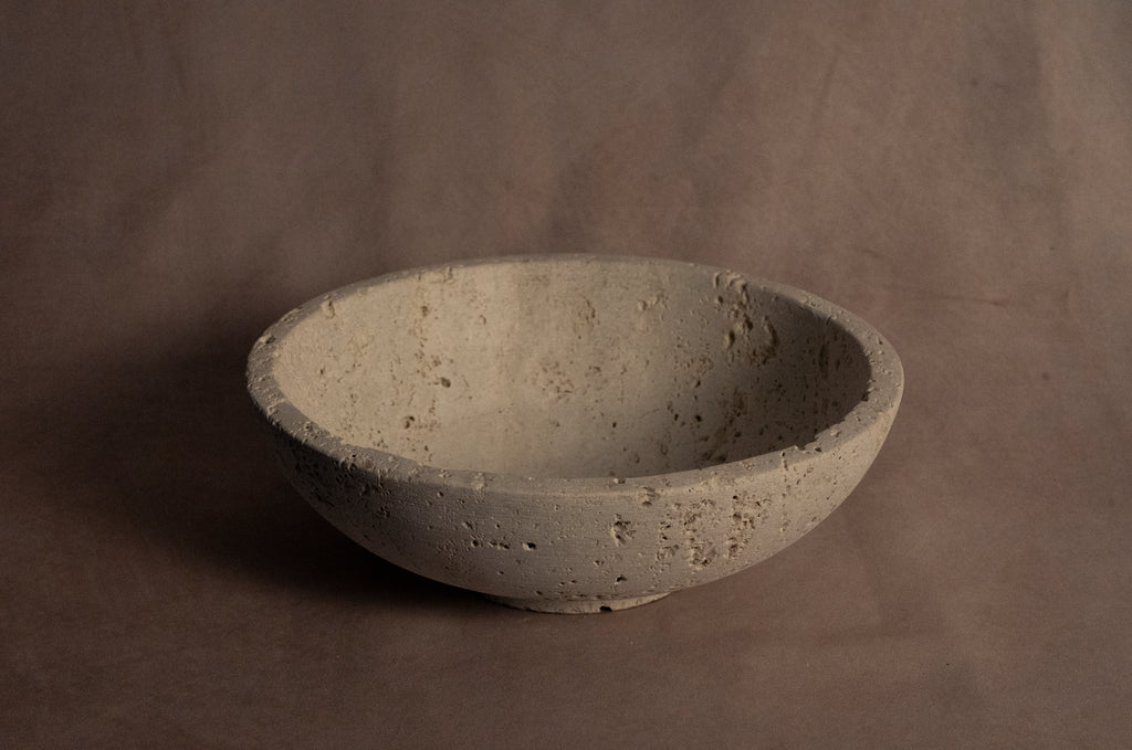 Classic Bowl - Travertine