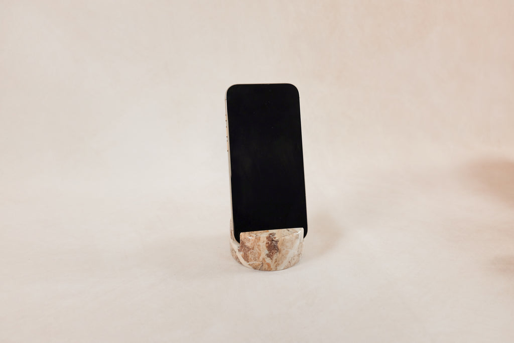 Mobile Phone Holder -  Marina Pink - Marble - Phone Stand