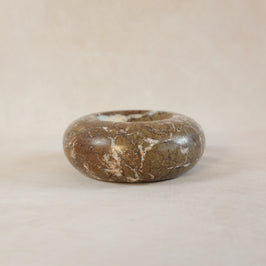 Donut Jewelry Dish - Dark Marina Pink Marble