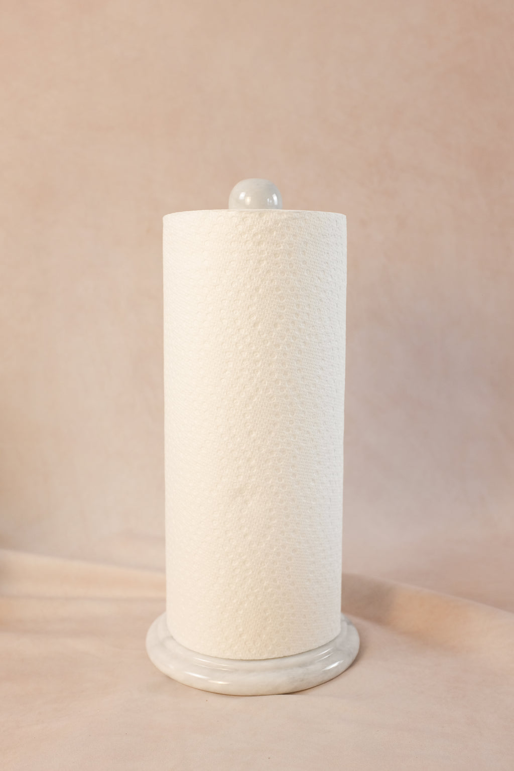 Paper Towel Holder - White - Ziarat Marble