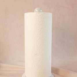 Paper Towel Holder - White - Ziarat Marble