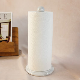 Paper Towel Holder - White - Ziarat Marble