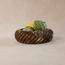 Bespoke Swirl Chocolate Bowl - Marble - Product in use